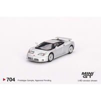 MINIGT	Bugatti EB110 GT Grigio Chiaro 合金車 704