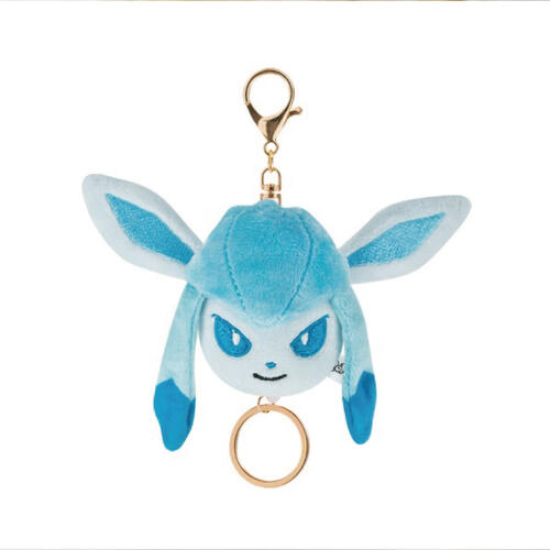 Pokemon 精靈寶可夢-大頭伸縮吊飾(伊布家族)冰伊布