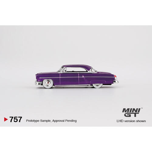 MINIGT	Lincoln Capri Hot Rod 1954 Purple Metallic 合金車 757 