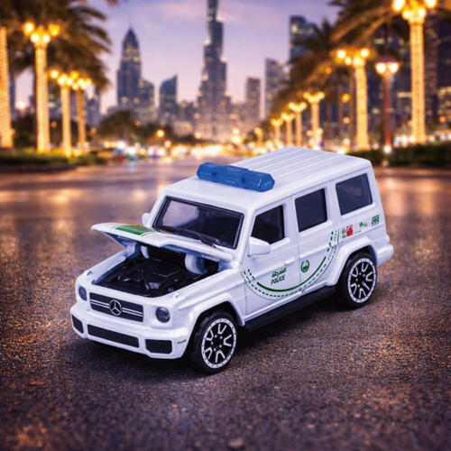 Majorette 美捷輪小汽車-杜拜豪華警車Mercedes-AMG G63