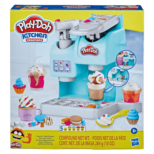 Play-doh培樂多厨房系列繽紛咖啡機遊戲組