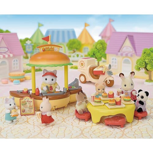 Sylvanian Families森林家族 樂園漢堡攤