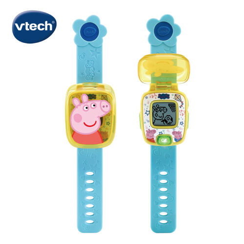 Vtech 粉紅豬小妹兒童遊戲手錶-藍