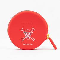 One Piece 航海王 矽膠零錢包-魯夫