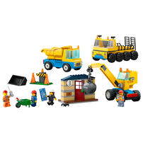LEGO樂高城市系列 工程卡車和拆除起重機 60391