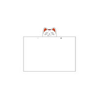 DAN DA DAN膽大黨 造型連帽毯-膽大黨A款(貓)