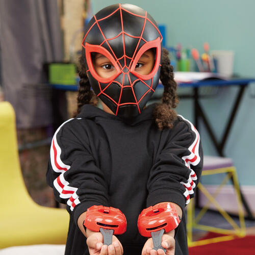 Spider-Man 漫威蜘蛛人動畫電影英雄面具發射器套裝
