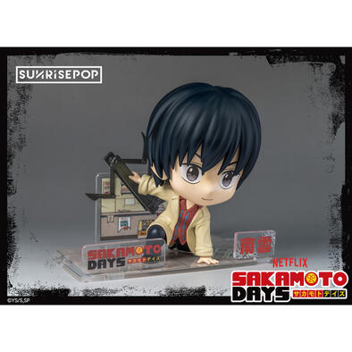 SUNRISEPOP 坂本日常 坐姿公仔 南雲與市