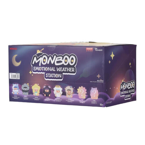 Miniso MONBOO情緒氣象站系列搪膠毛絨盲盒- 隨機發貨