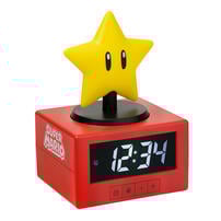 Paladone 超級瑪利奧無敵星星圖示鬧鐘