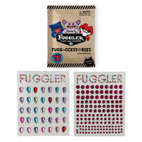 Fuggler Fugg-ccessories Gem Sticker - Teardrop + Rhinestones