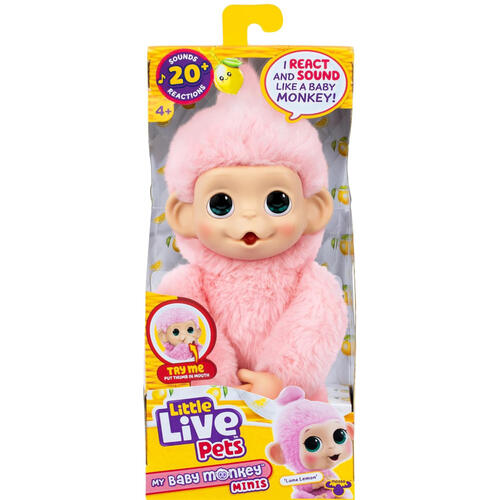 Little Live Pets-迷你貝比小猴- 隨機發貨