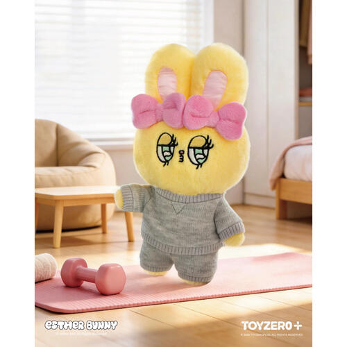 toyzeroplus Esther Bunny艾絲樂小兔 時尚進行式系列毛絨掛件(8入)- 隨機發貨