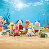 Spongebob海綿寶寶 內心慌張路人魚25CM