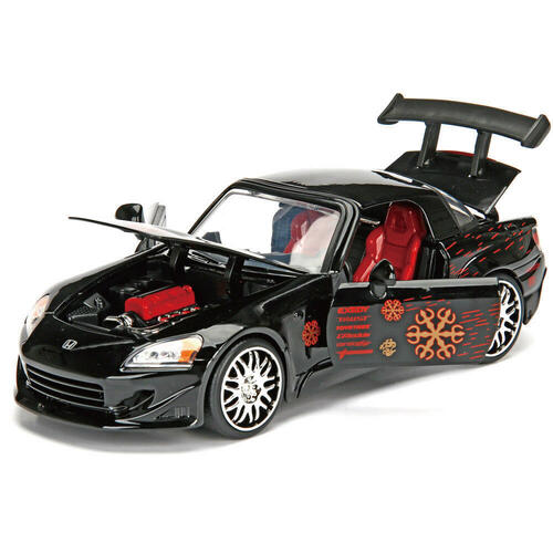 Jada 佳達 玩命關頭1:24合金車- 2001HondaS2000-Black