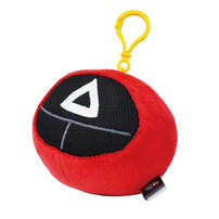 Netflix Keyring - Triangle Guard Face