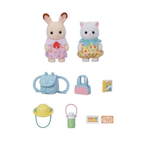 Sylvanian Families Nursery Friends -Walk Along Duo