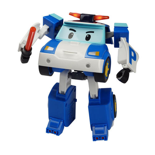 Robocar Poli波力救援小英雄 Led變形系列-波力
