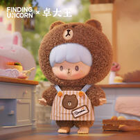 finding unicorn&nbsp; 卓大王｜LINE FRIENDS - 最好的朋友系列搪膠毛絨盲盒- 隨機發貨