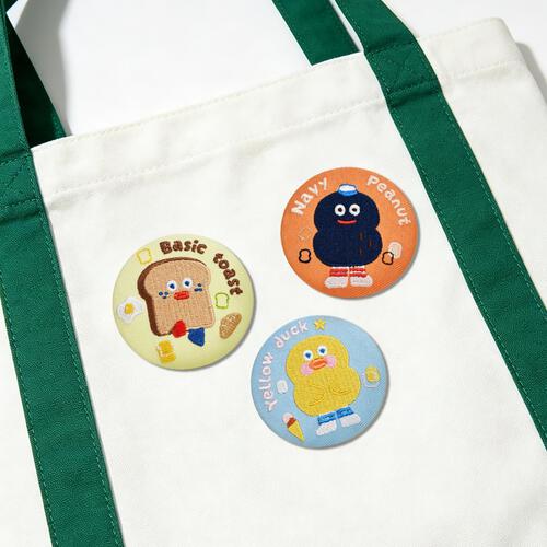 Brunch Brother Embroidered Badge (1 Pc) - Assorted