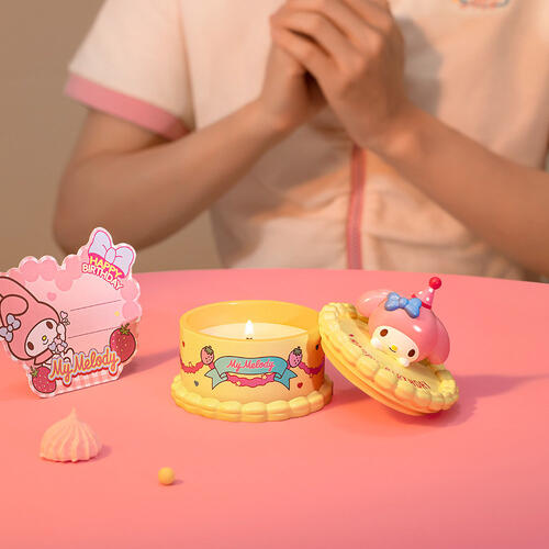 Sanrio 三麗鷗 MarTube 馬克圖布 三麗鷗 生日蛋糕蠟燭系列-美樂蒂