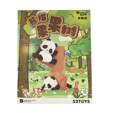 52TOYS/PANDA ROLL Fat cub panda fruit tree series @8 69- Assorted