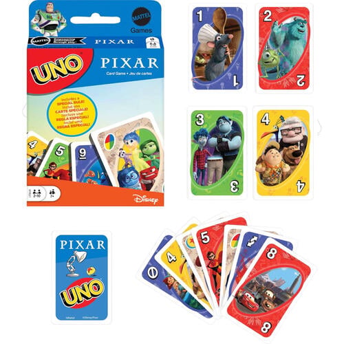 UNO卡牌遊戲:皮克斯動畫
