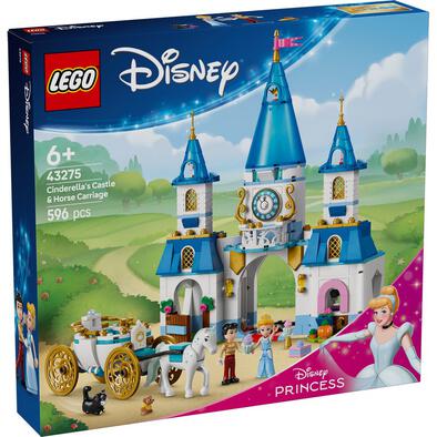 Lego Cinderella's Castle & Horse Carriage 43275