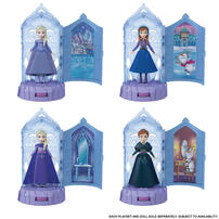 Disney Frozen 迷你迪士尼冰雪奇緣-驚喜旋轉城堡遊戲組-隨機發貨