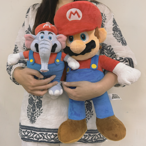 Super Mario超級瑪利歐 瑪利歐絨毛玩偶 (20厘米)