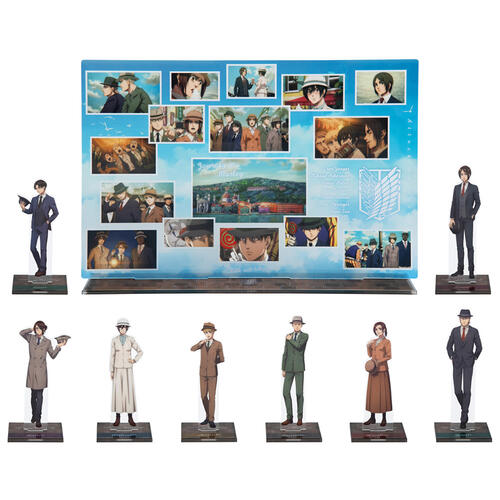 Attack on Titan進擊的巨人 背景壓克力立牌(大)-進擊的巨人A款