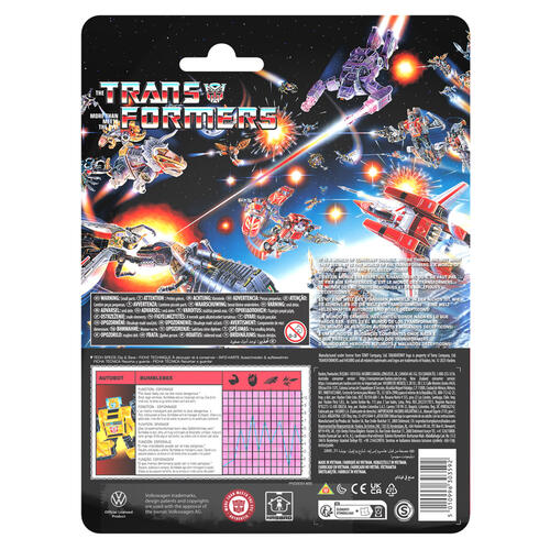 Transformers Retro G1 Autobot Bumblebee