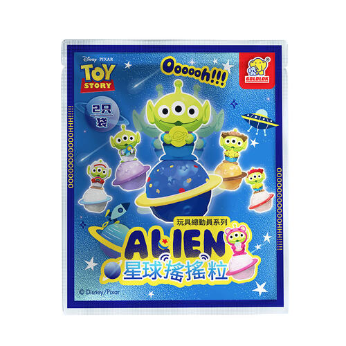 Disney 三眼怪快樂星球搖搖樂- 隨機發貨