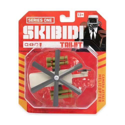 Skibidi Toilet 馬桶人 1.：64 合金吊卡 &ndash; 監控人直升機