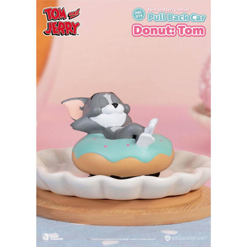 Tom and Jerry Cars PBC-014 湯姆貓與傑利鼠系列迴力車 盲盒套組 - 隨機發貨