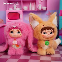 WAKUKU Miniso Wakuku Rabbit & Fox Series Figure