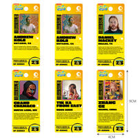 Spongebob海綿寶寶 卡通形象產品-25周年紀念版萌物掛飾系列-隨機發貨