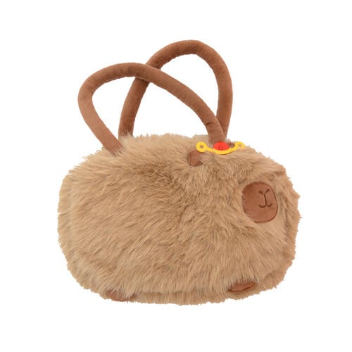 TUNTUNZAI卡皮巴拉	豚豚崽豚個好運單肩斜挎包-財神