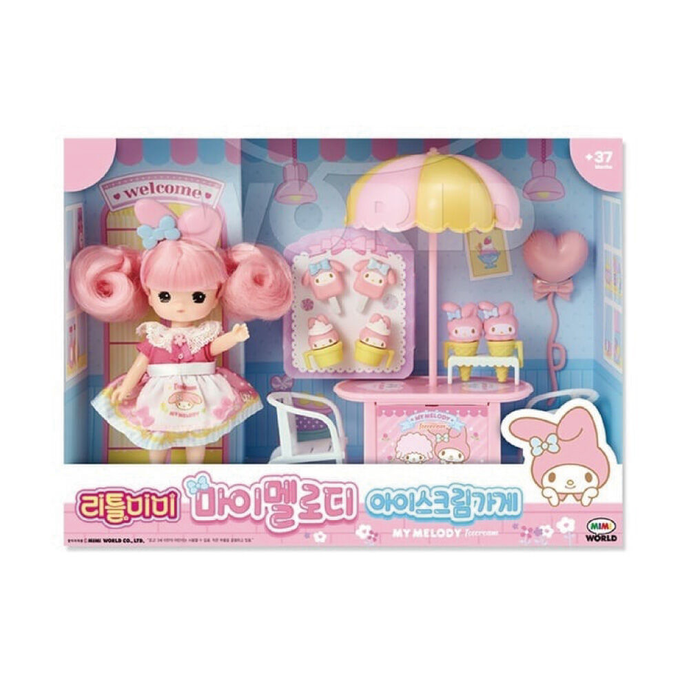 Mimi World Sanrio Mini MIMI-Melody Ice Cream Shop | Toys