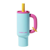 CHAKO LAB 1050ml不鏽鋼保溫霸王杯#薄荷蘇打