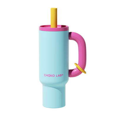 CHAKO LAB 1050ml不鏽鋼保溫霸王杯#薄荷蘇打