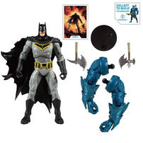 McFarlane 7-inch movable doll DC Multiverse Build-A: Metal Batman With Ruthless God of War Accessories