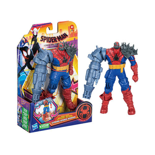 Spiderman Verse 12in Feature Figure Ast (deluxe Web Warriors- Assorted