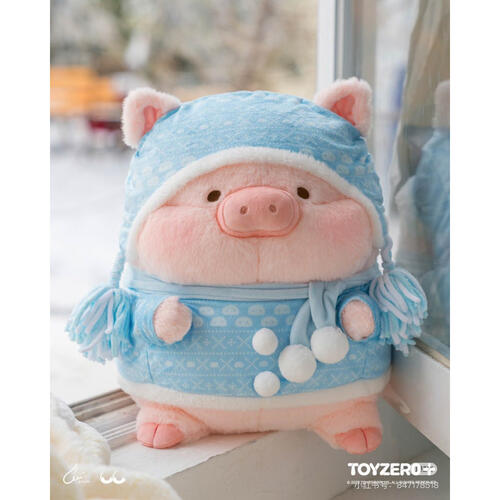 Lulu The Piggy	罐頭豬LuLu 冬日系列 -  冬季Lu 35cm毛絨公仔 