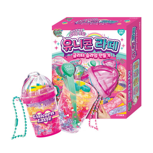 Deco Deco 獨角獸閃粉史萊姆DIY套裝