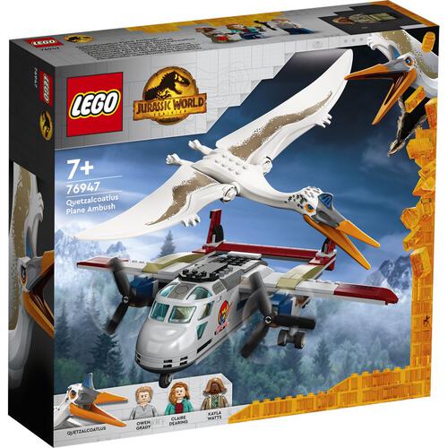 LEGO Jurassic World Quetzalcoatlus Plane Ambush 76947