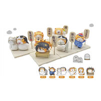 Jinart 白爛貓背景公仔-看到鬼-隨機出貨