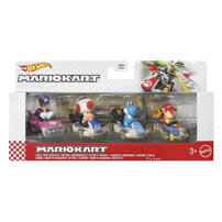 Hotwheels Mario Kart 4Pk- Assorted