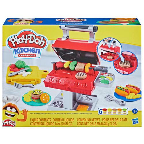 Play-Doh培樂多 廚房系列 BBQ美式烤肉遊戲組