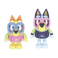 Bluey S2 Figure 2pk - Pool Time - Bluey & Bingo